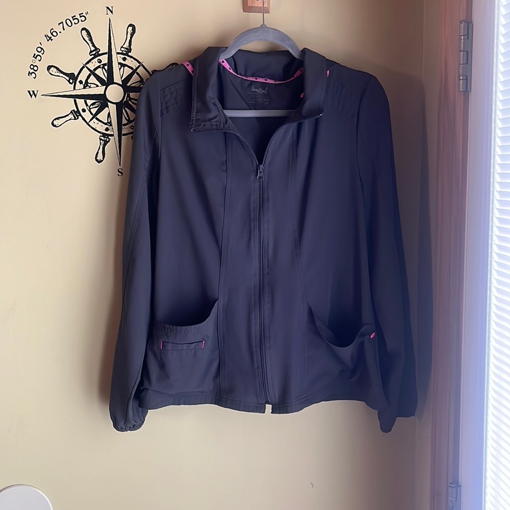 Excellent Condition, Gray Jacket Size Large, Func… - image 1